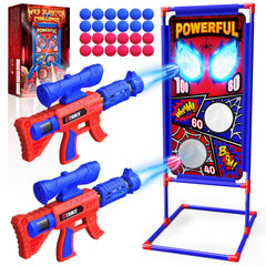 Tiyvnsi shooting toy set with hero target for action-packed indoor play.
