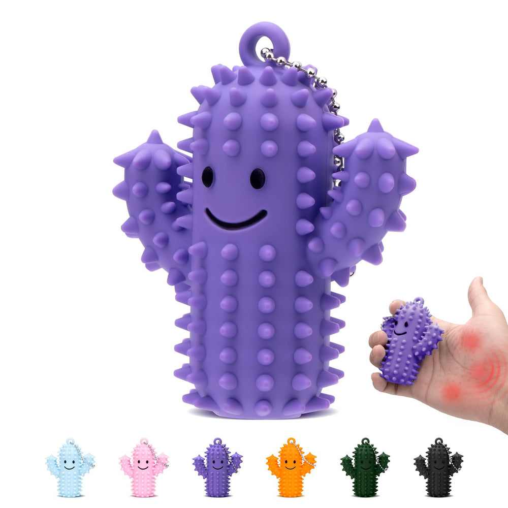 Tizuxa Little Ouchies cactus fidget for targeted tactile relief and grounding.