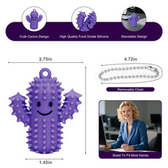 Tizuxa portable pain-stim keychain for on-the-go sensory calm.