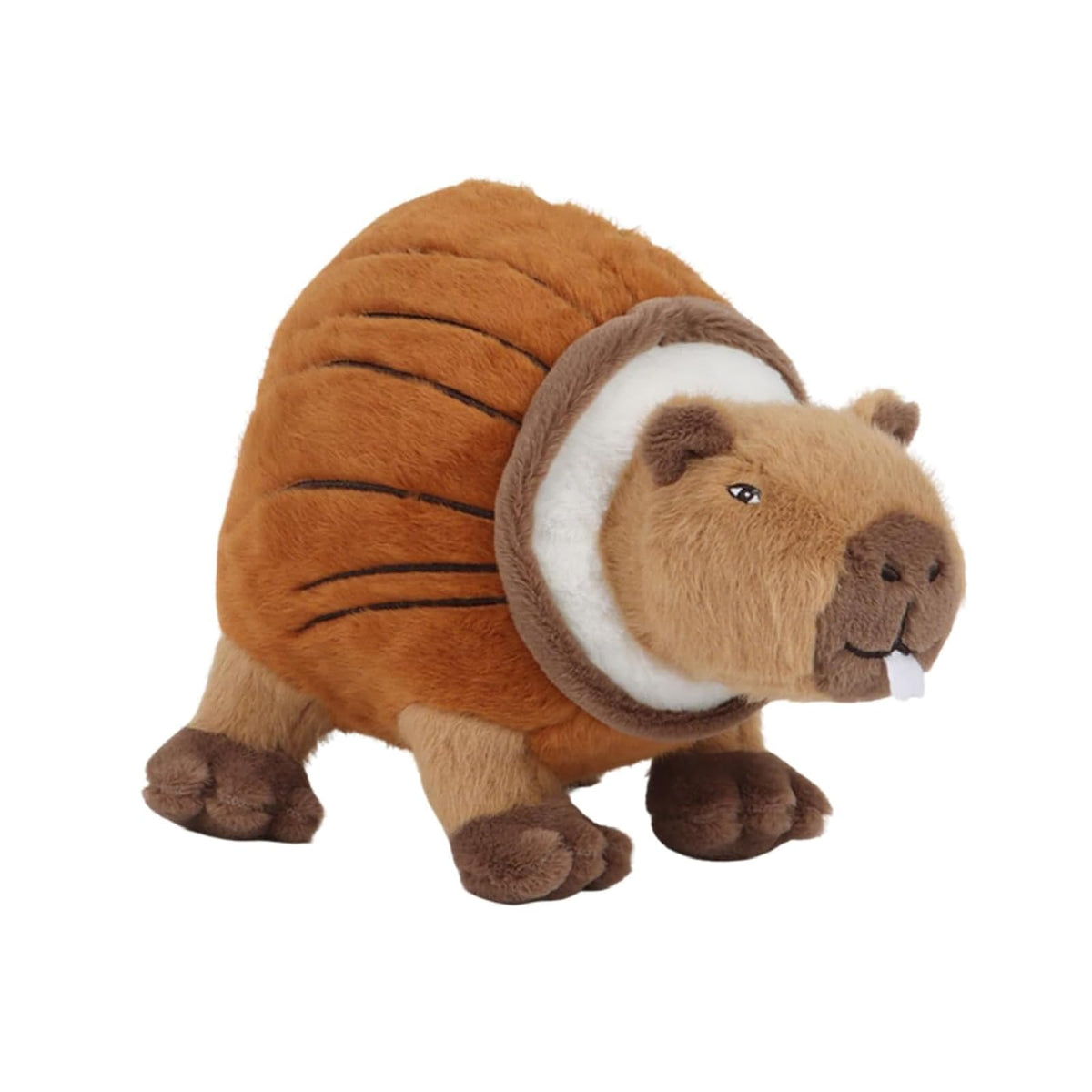 TJLMCORP Burbaloni capybara plush face, ultra-soft for cozy hugs.
