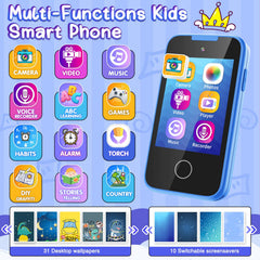 TKECWOB Kids Phone Music-Playback for immersive child-friendly listening.