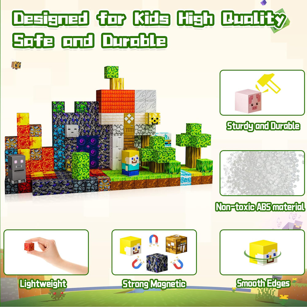 TKGPE easy connect magnets—simple assembly encourages independent, confident construction.