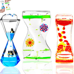 TKTM liquid motion timer main view with soothing bubbles and calming visuals.