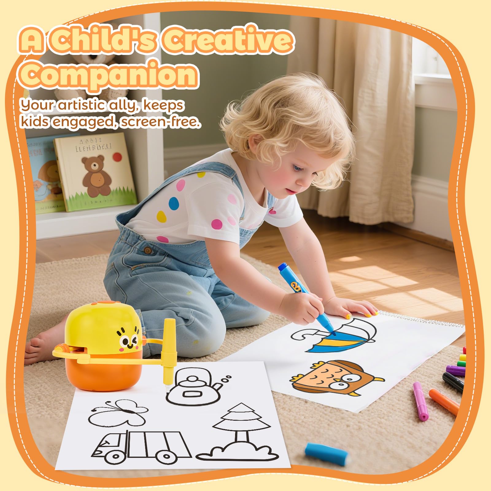 TLANDE drawing robot 150-word cards provide diverse prompts for creative thinking