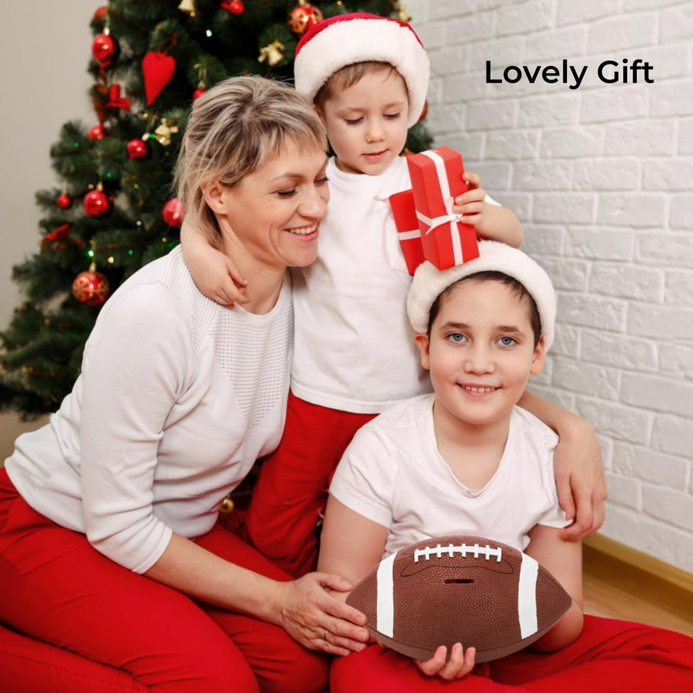 Tlence football bank gift packaging showcases an ideal football lover gift.