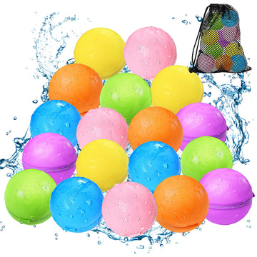 Tlitlimom reusable water balloons bundle with bright colors for outdoor play