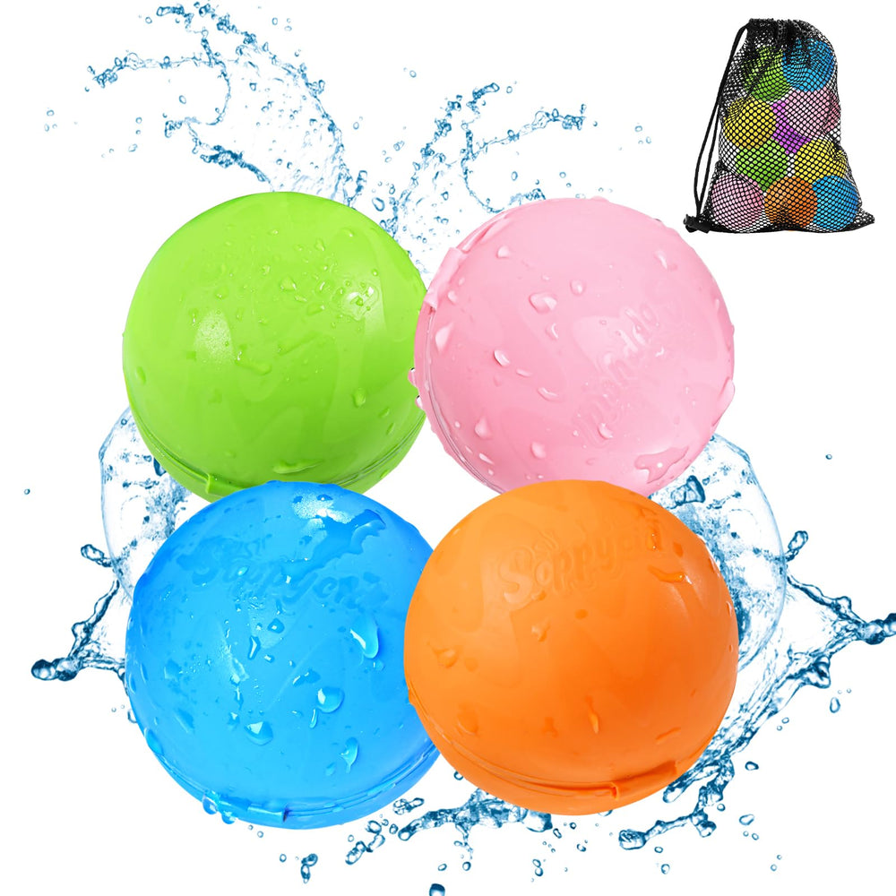 TLITLIMOM SOPPYCID reusable water bombs for durable outdoor play.