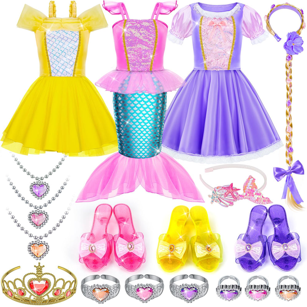 Tlooe princess rose top for girls—soft, comfy for twirls and pretend play.