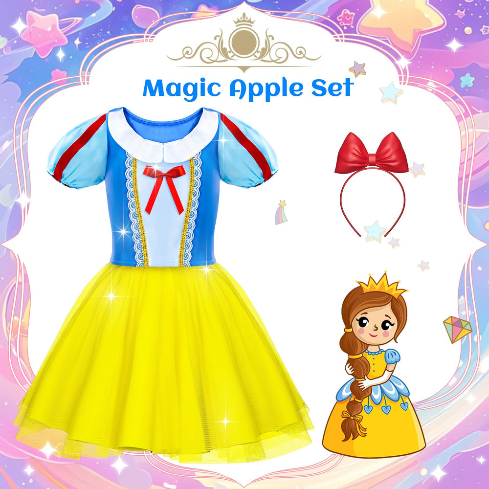 Tlooe princess dress set accessories for imaginative playtime.