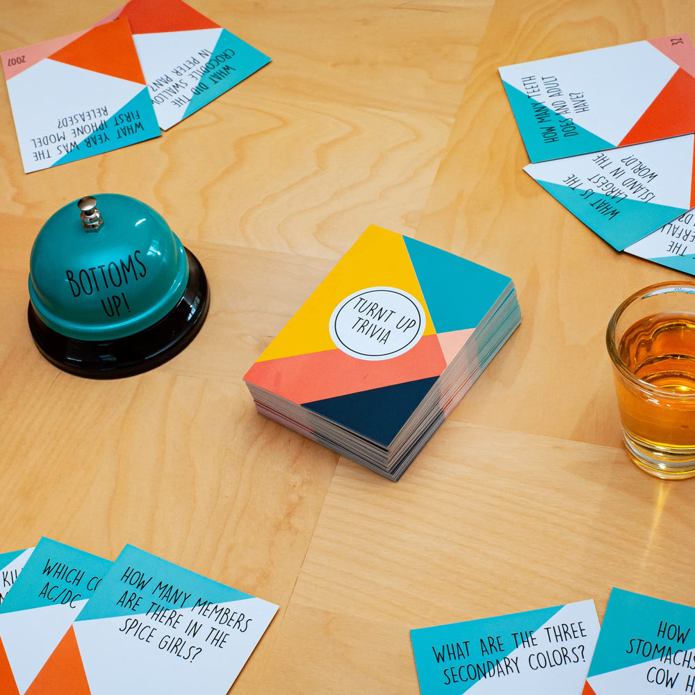 Turnt Up packaging features the brand logo and experience