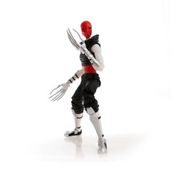 TMNT BST AXN IDW Foot Assassin red mask close-up highlighting iconic look.