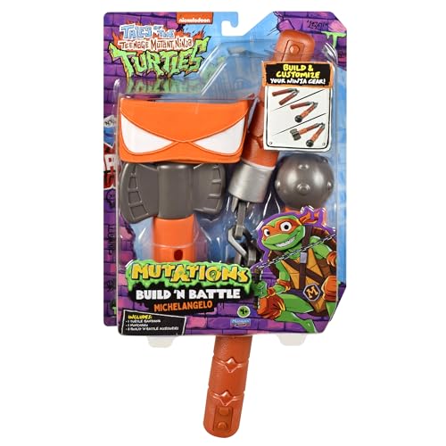 TMNT Build N Battle mace ball accessory expands weapon variety