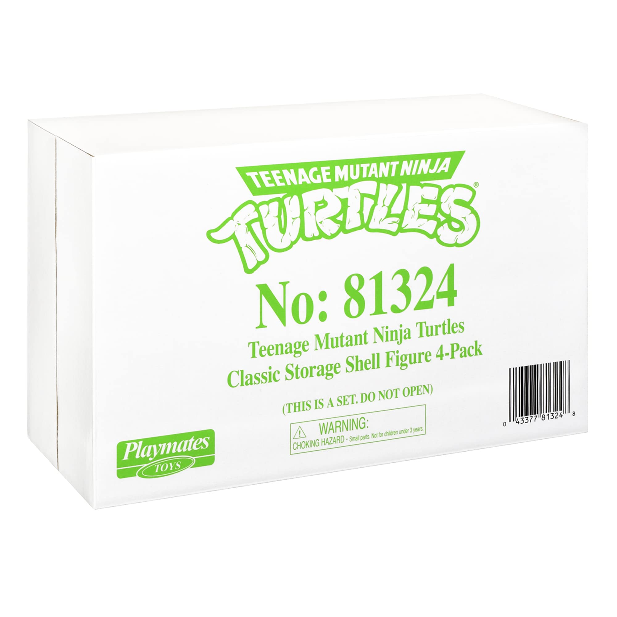 Shell-accessory set for TMNT classic 4-inch turtles keeps gear organized