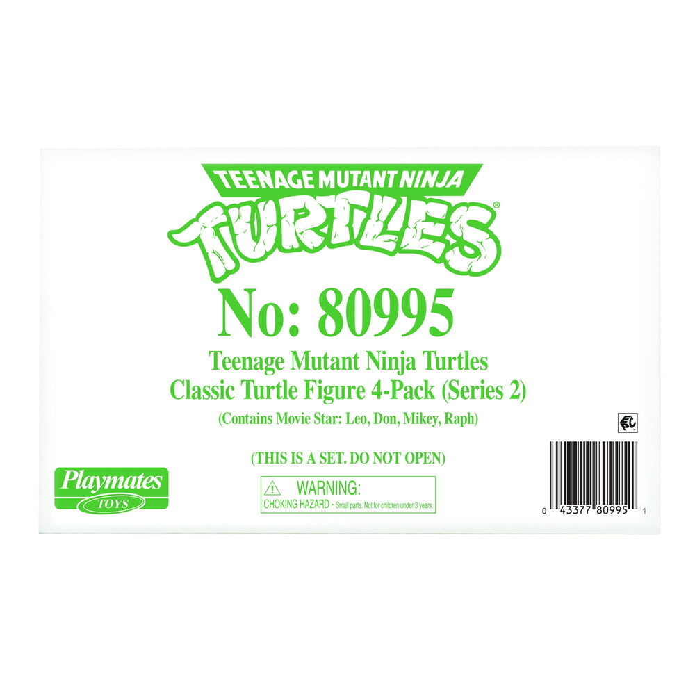 TMNT Classic Movie Star complete set ready for collection