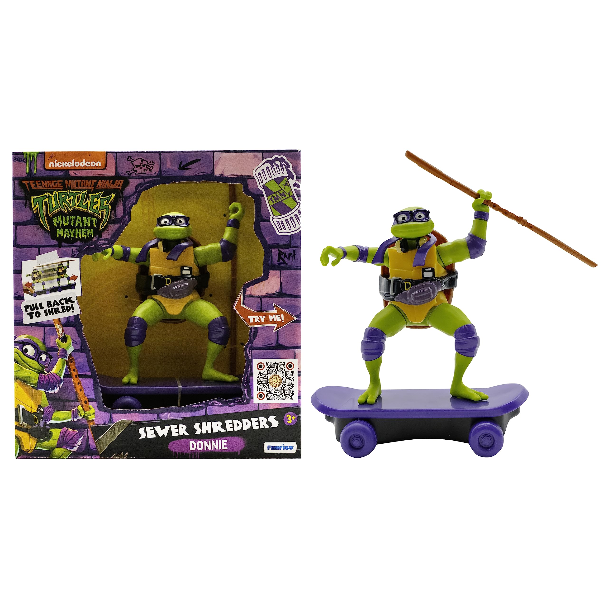 TMNT Donatello design details invite imaginative battle play sessions.