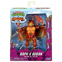 TMNT Raph Godzilla figure front view for desk display and collection.