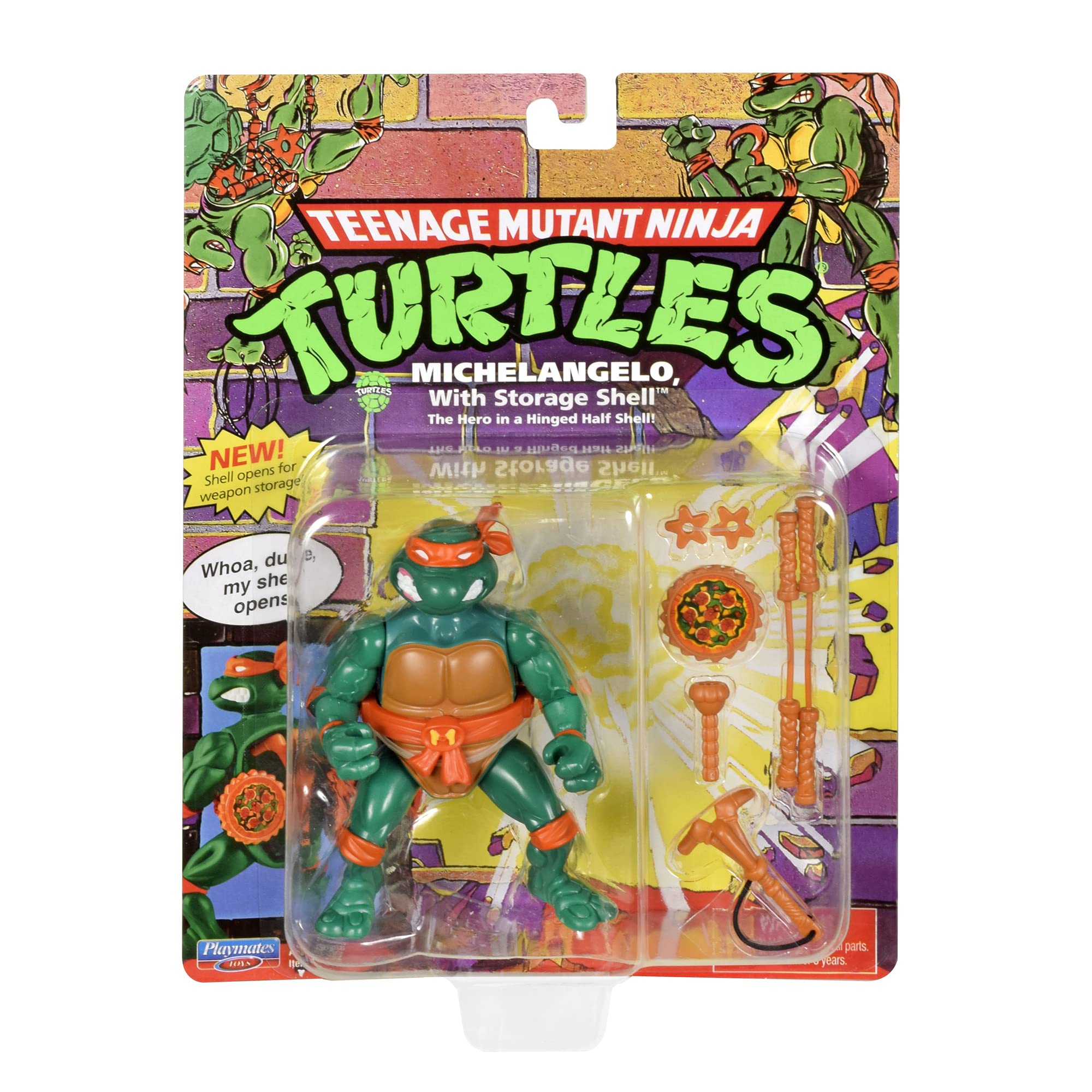 TMNT Michelangelo classic collectible styling for fans and collectors.