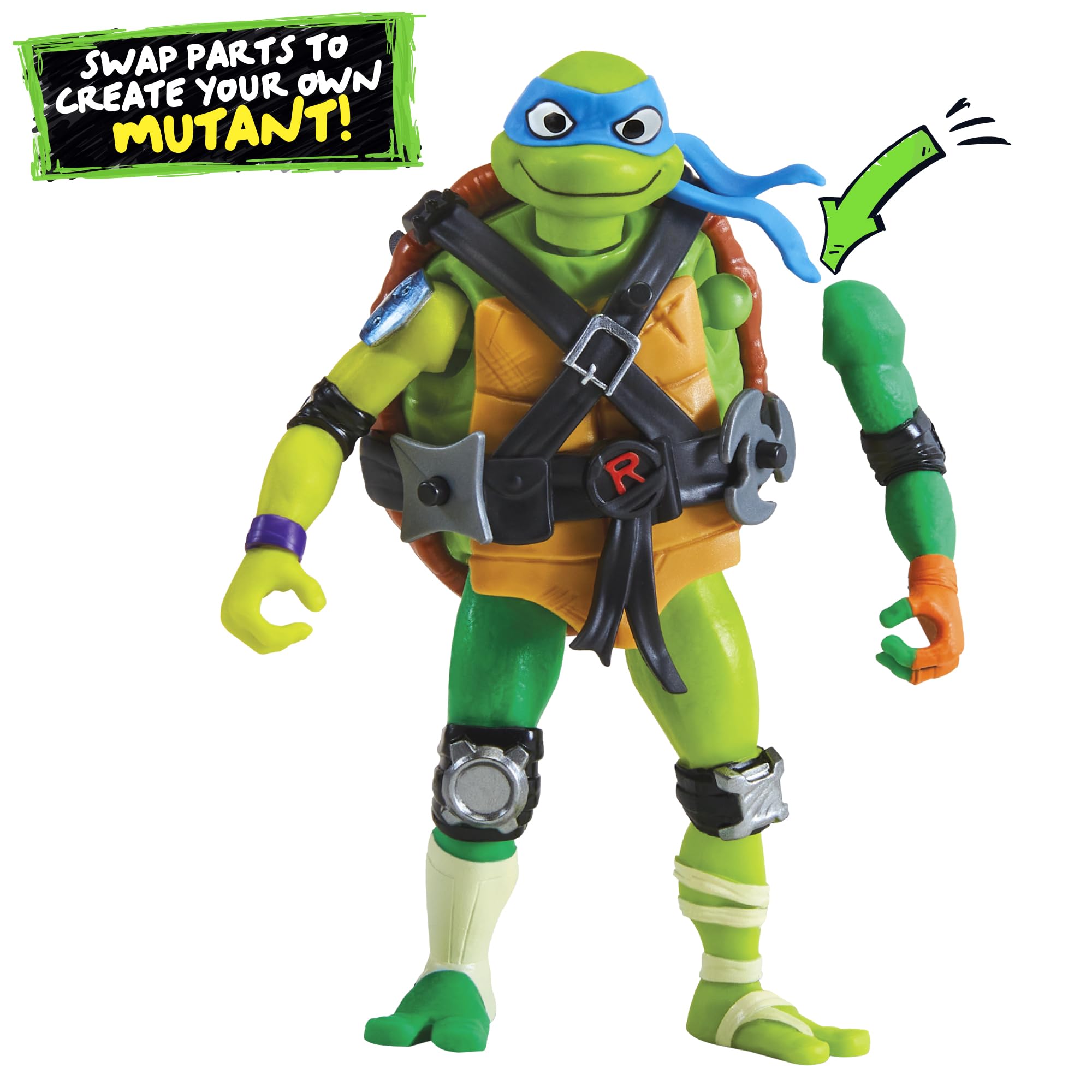 TMNT Mix N Match bundle: authentic TV-detail figures ready for display and play.