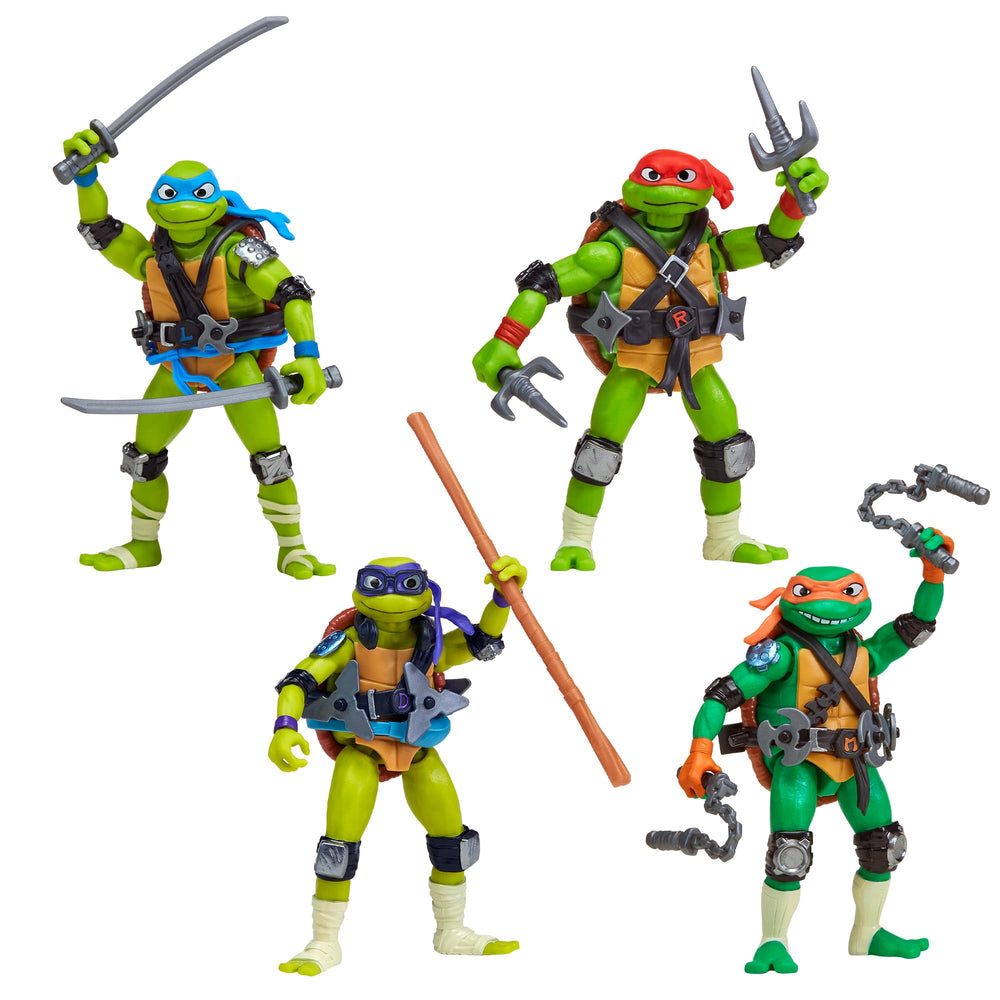 TMNT Mix N Match bundle: Donnie and Raph limb swap for versatile combinations.