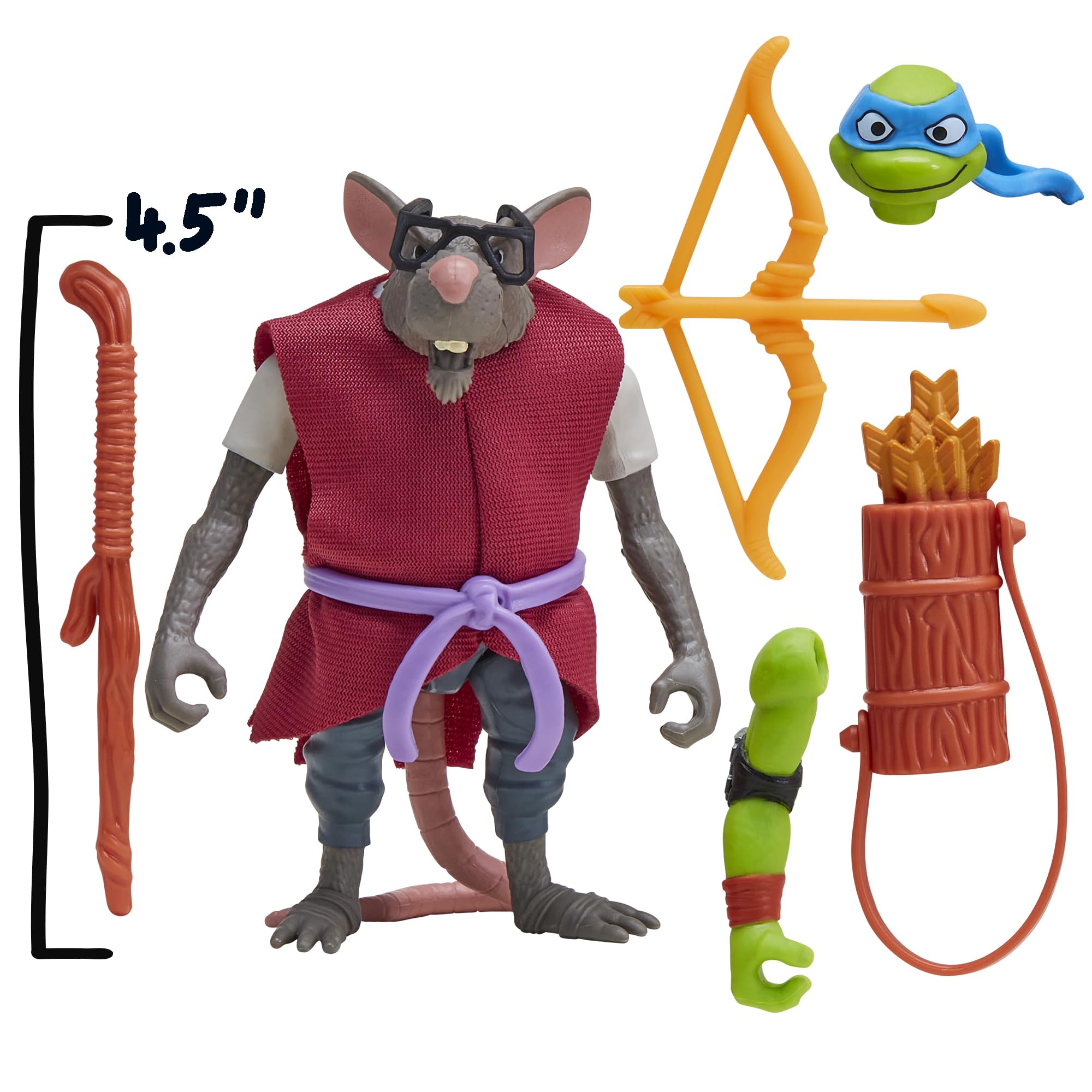 TMNT Mix N Match parts kit supports creative configurations without buying extra figures.