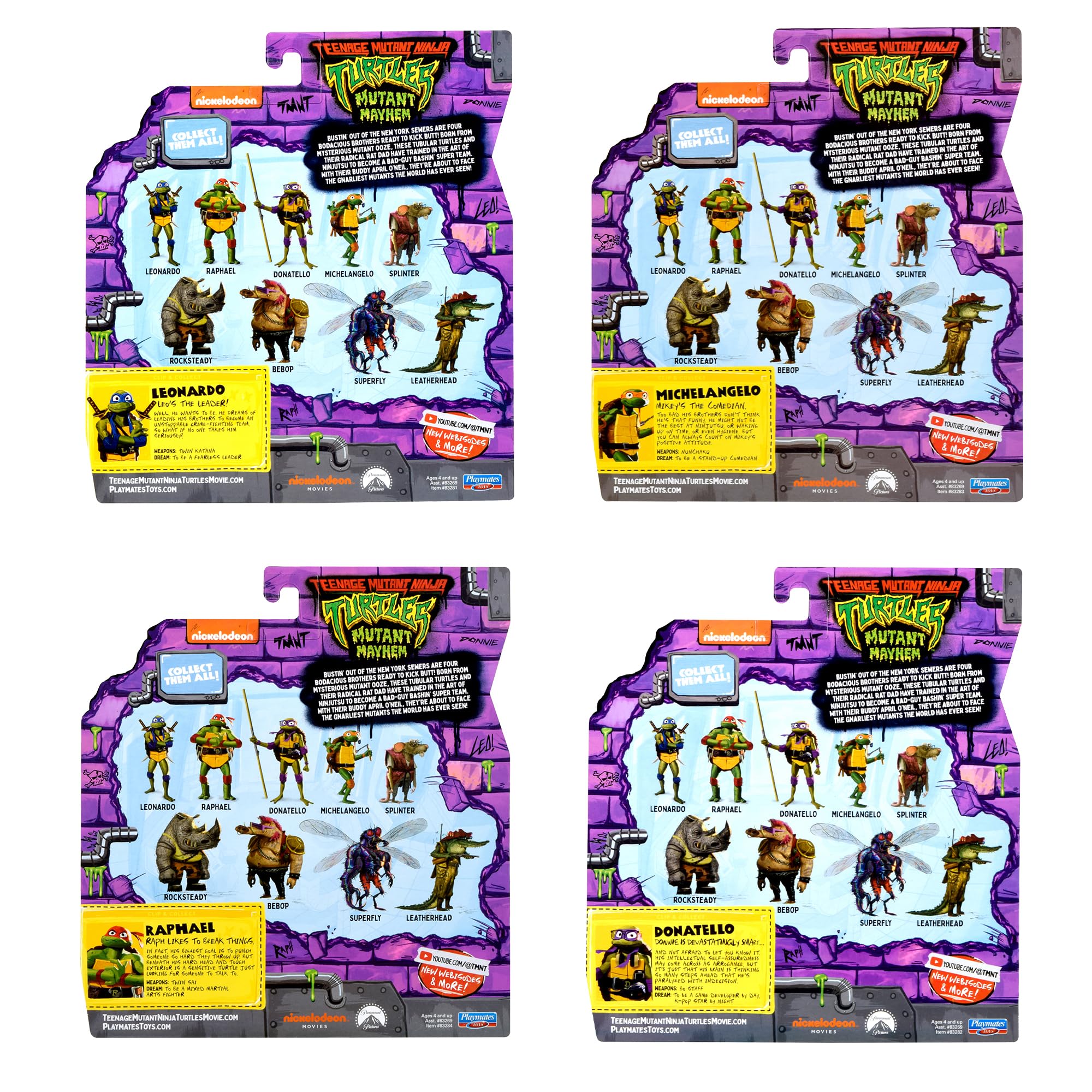 TMNT Mutant Mayhem accessory rack image suggests expanded play with extra gear