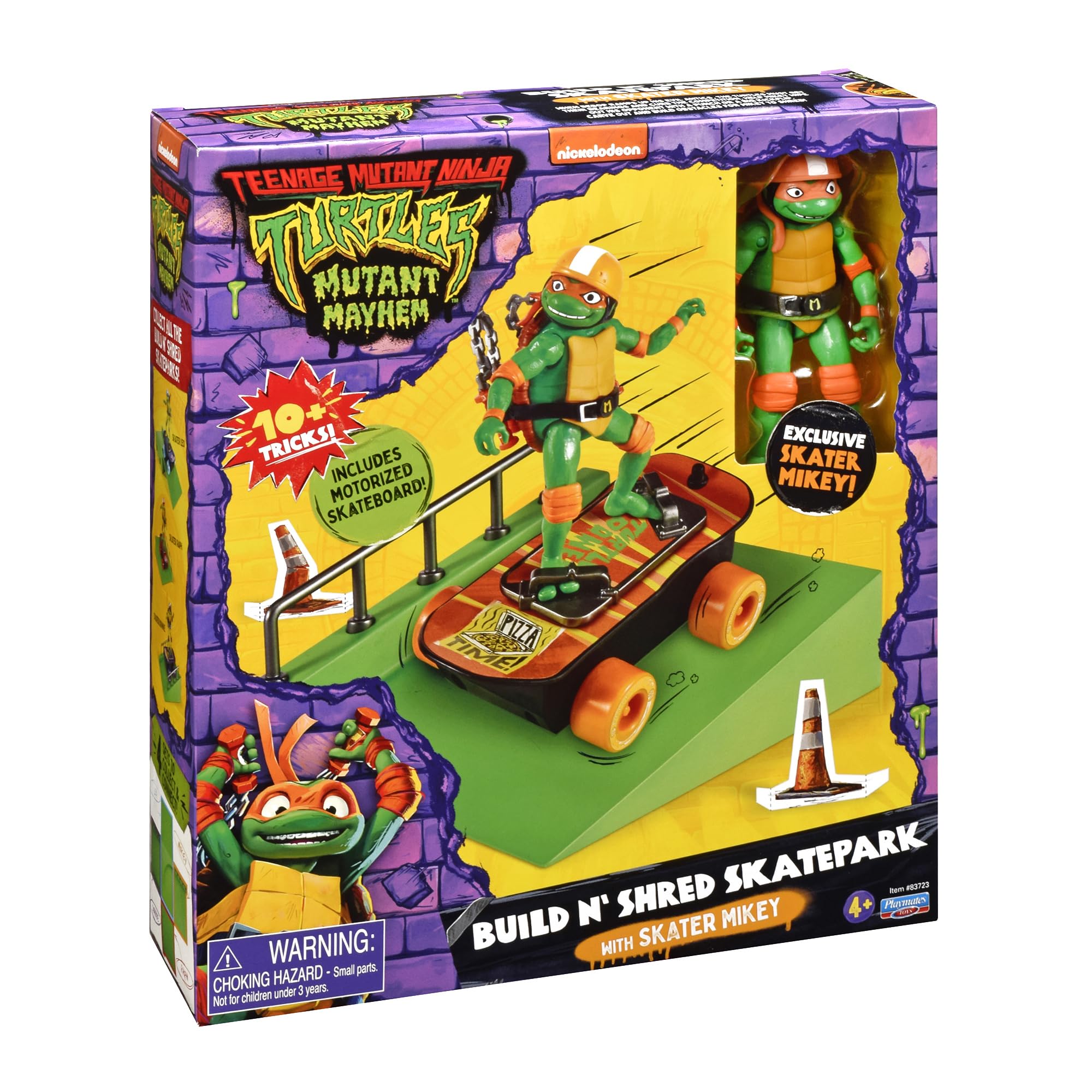 TMNT Mutant Mayhem collectible figures image, supports an expanding toy universe.