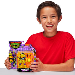 Baby turtle accessory adds depth to Donatello diorama.