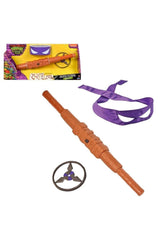 TMNT Mutant Mayhem Donatello bandana visual, ready for imaginative play.
