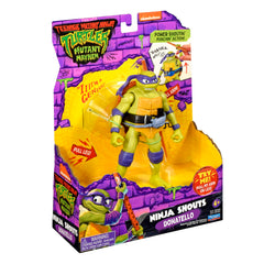 TMNT Donatello Deluxe figure voice phrases collection adds immersive play moments.