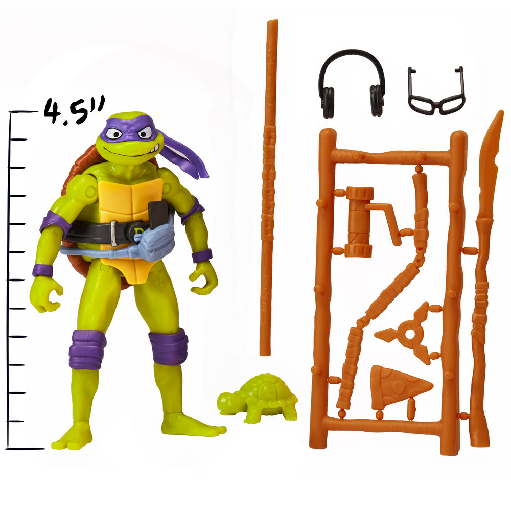 Weapons rack with assorted gear for expanded TMNT play.