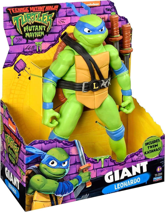 TMNT Leonardo 12-inch figure in dynamic display pose for display and action play.