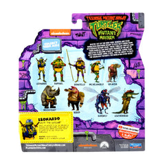 Leonardo hero pose for display and imaginative play in Mutant Mayhem.