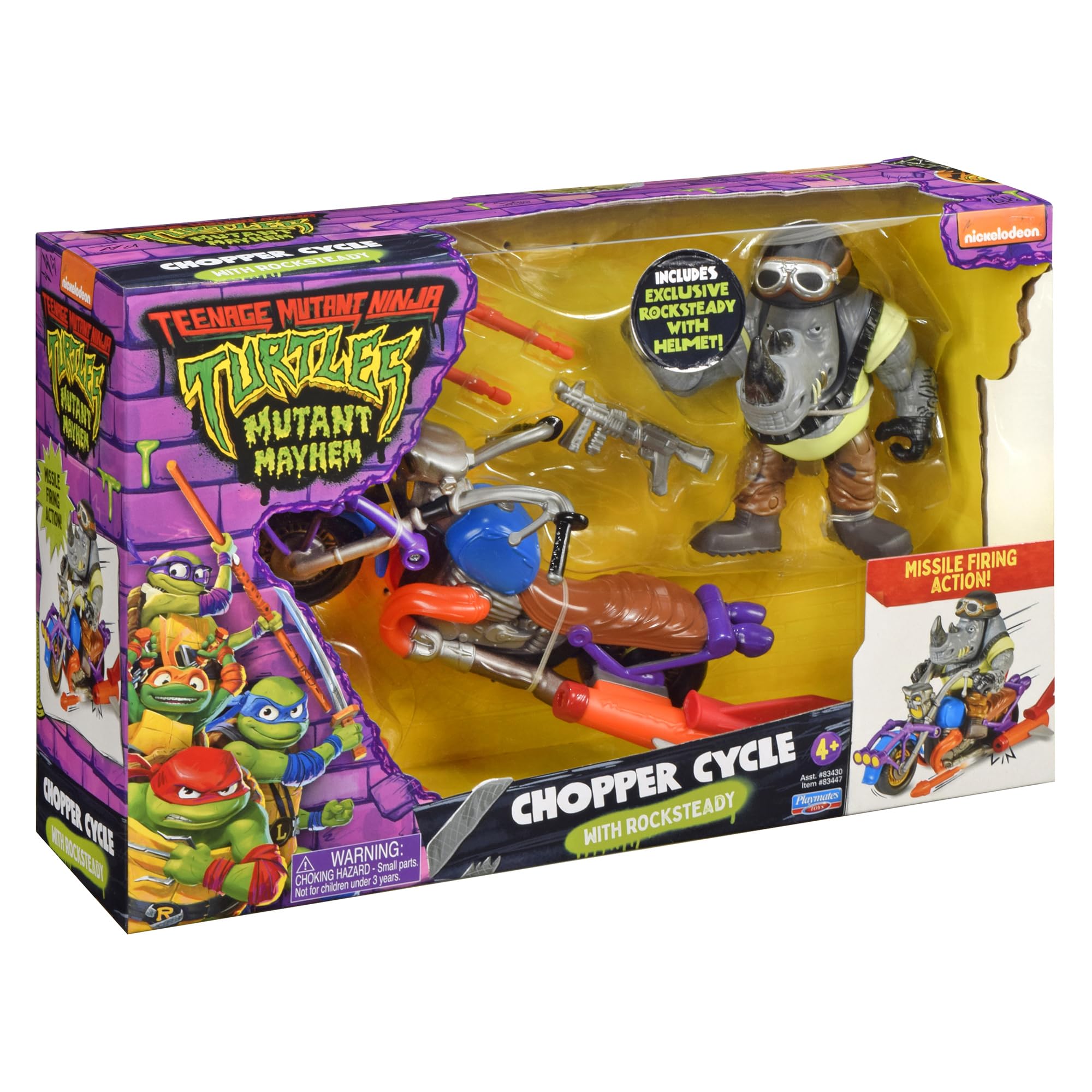 TMNT Mutant Mayhem movie-brand packaging for collectors