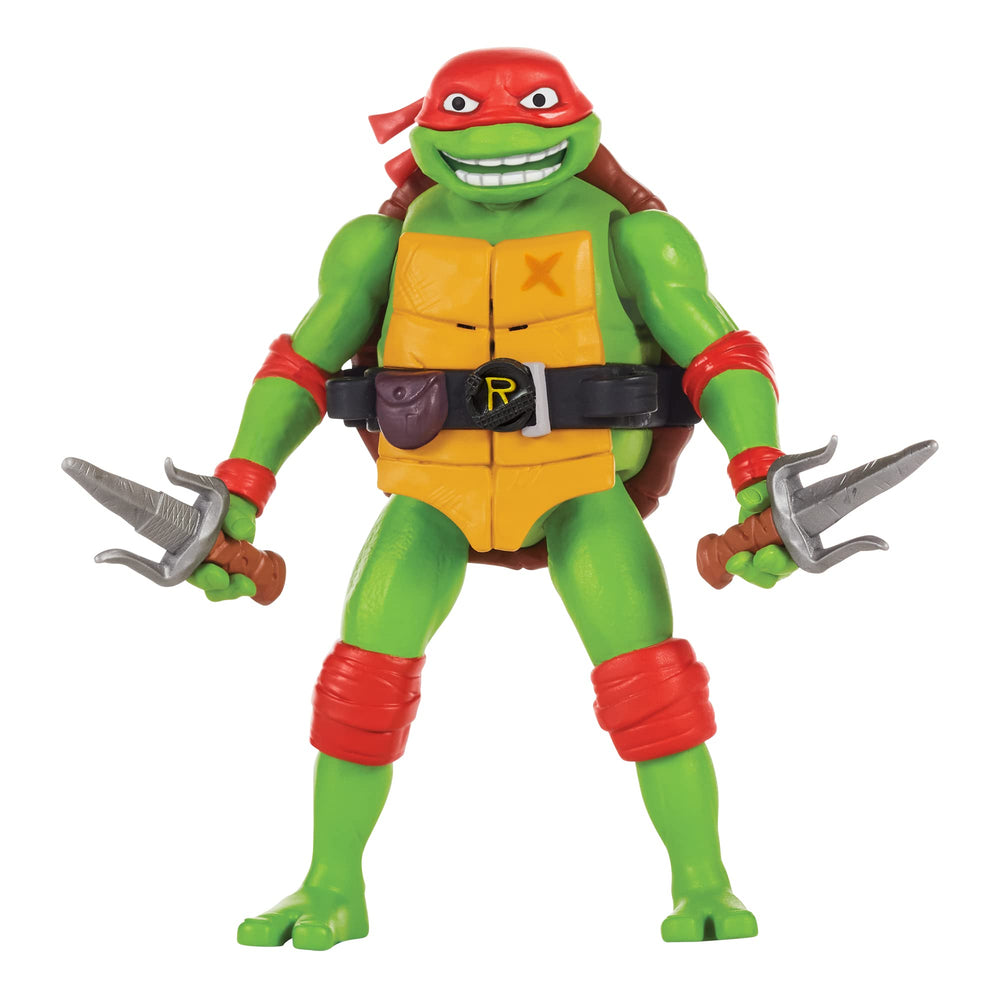 TMNT Raphael deluxe figure with authentic movie details for display and play
