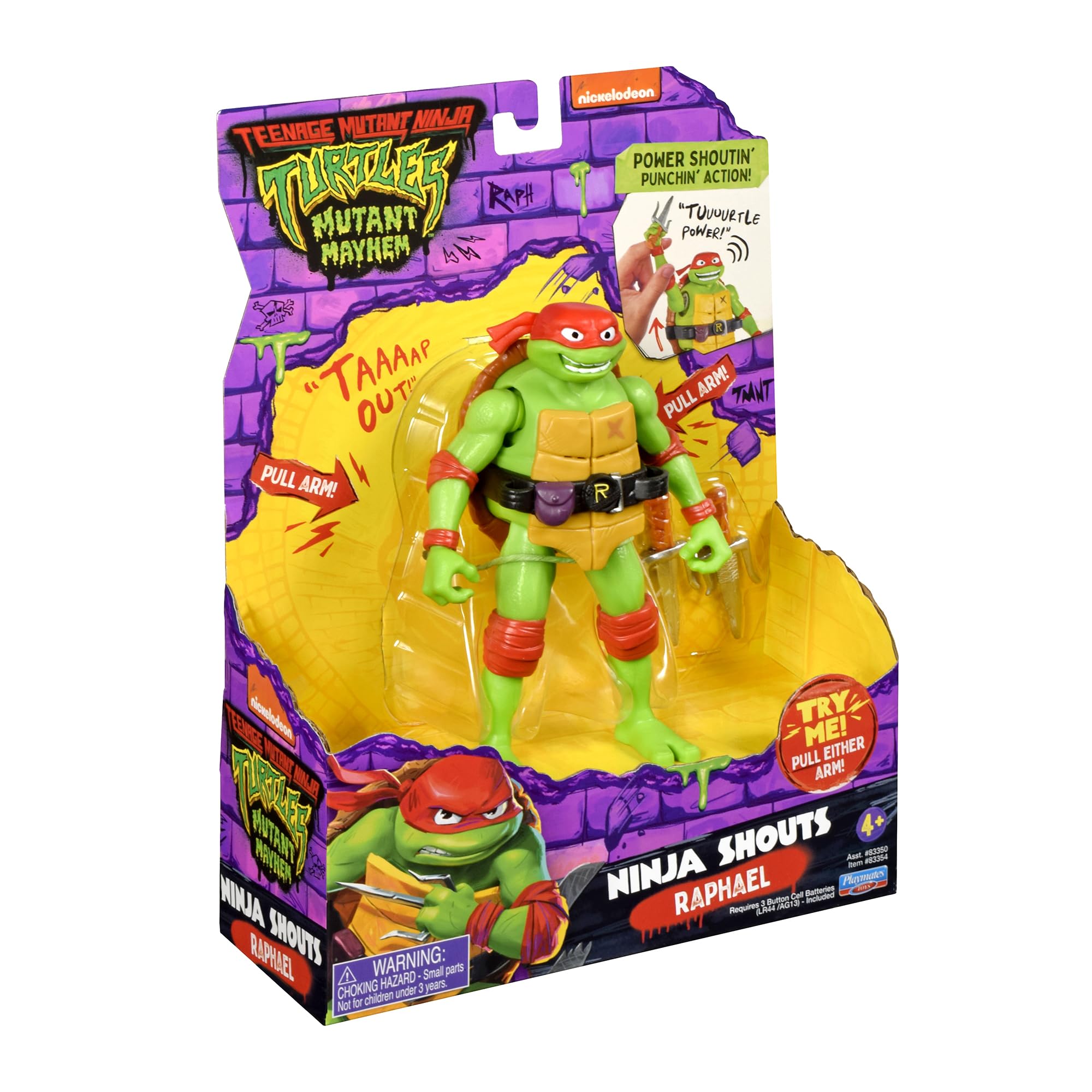 Authentic movie-accurate Raphael display-ready detailing