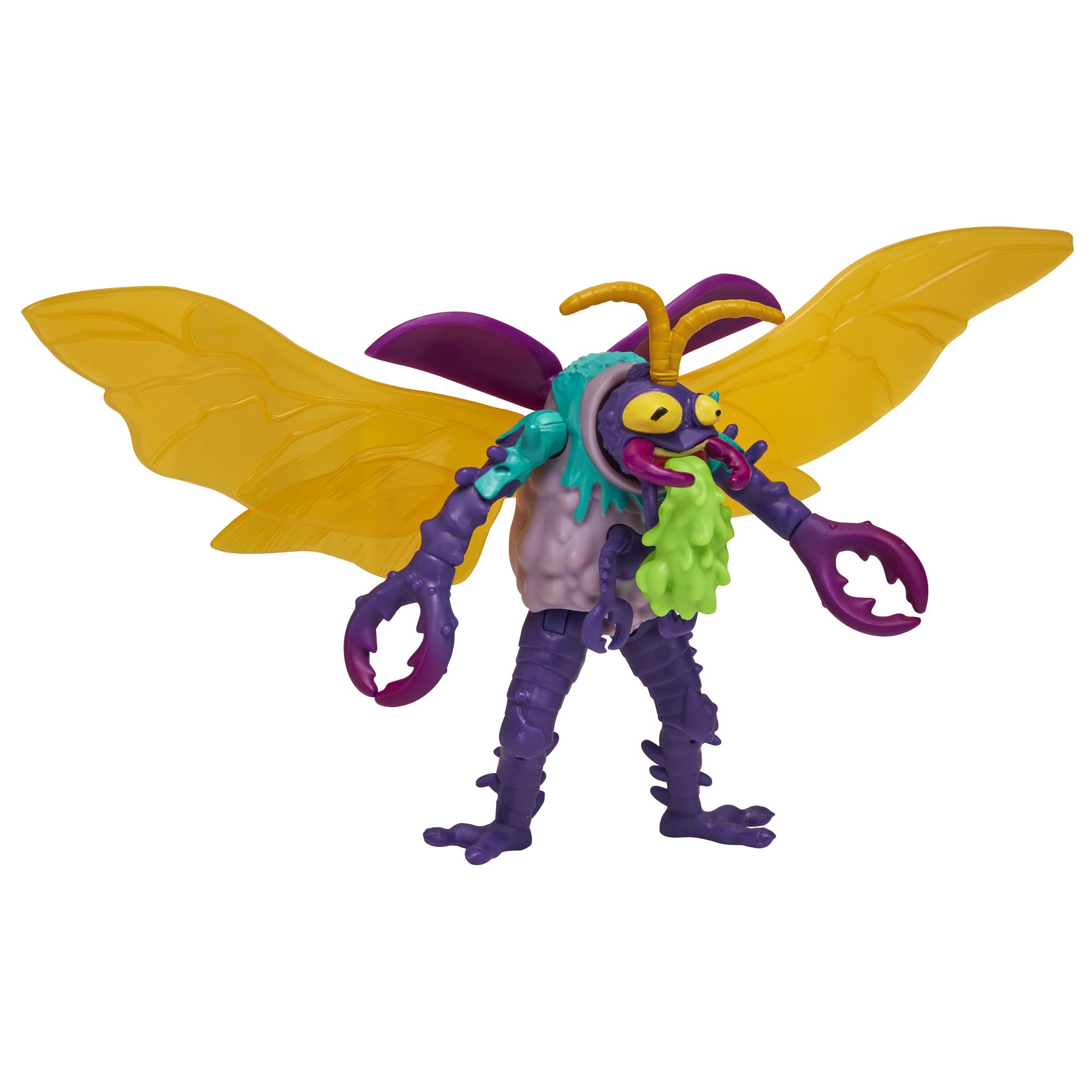 TMNT Scumbug features 13 articulation points for dynamic posing.