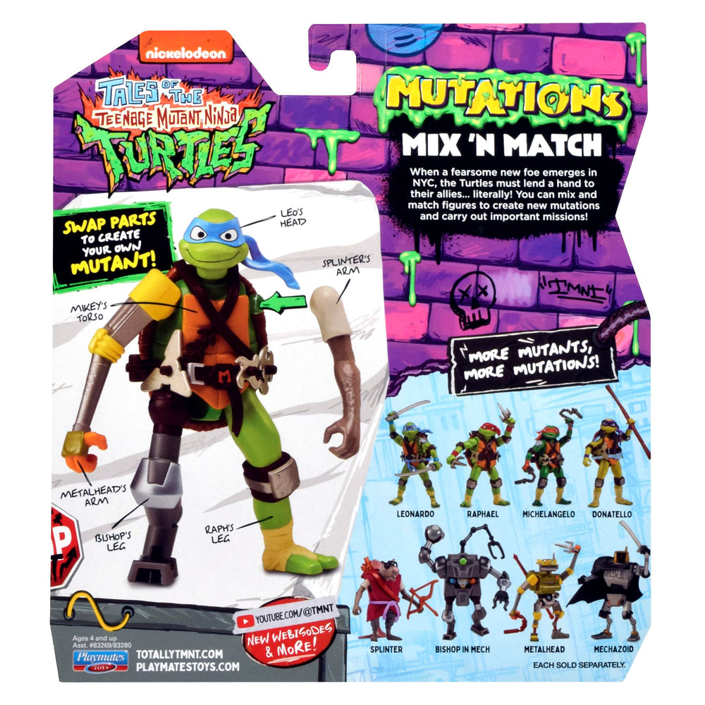 TMNT Mutations Mix & Match battle scene invites imaginative play