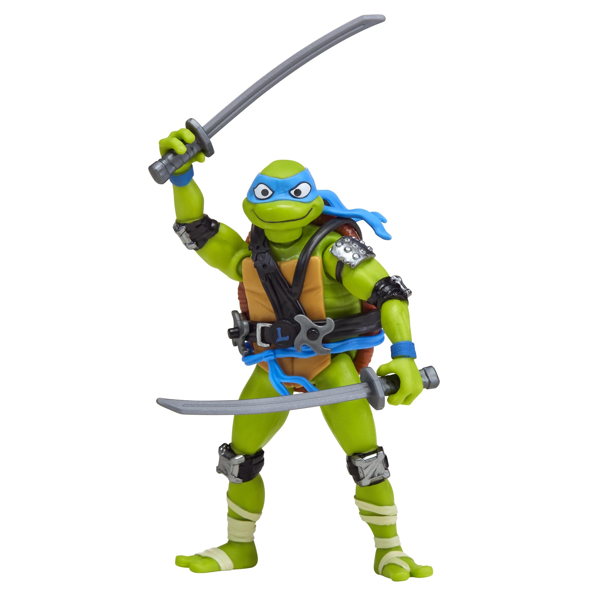 TMNT Mutations Mix & Match Leonardo front view for authentic display and play