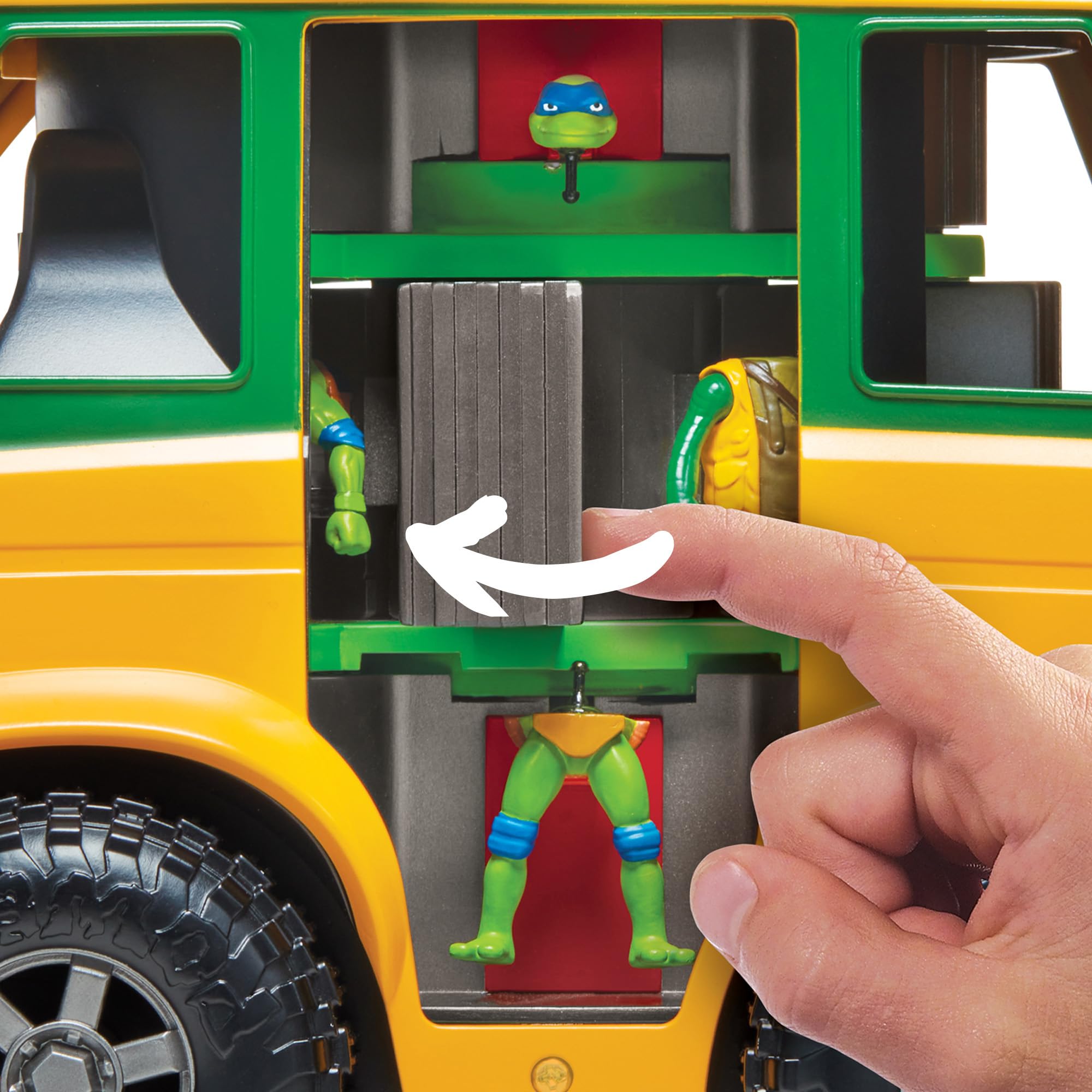 TMNT Mutation Station includes six figures for action right away.