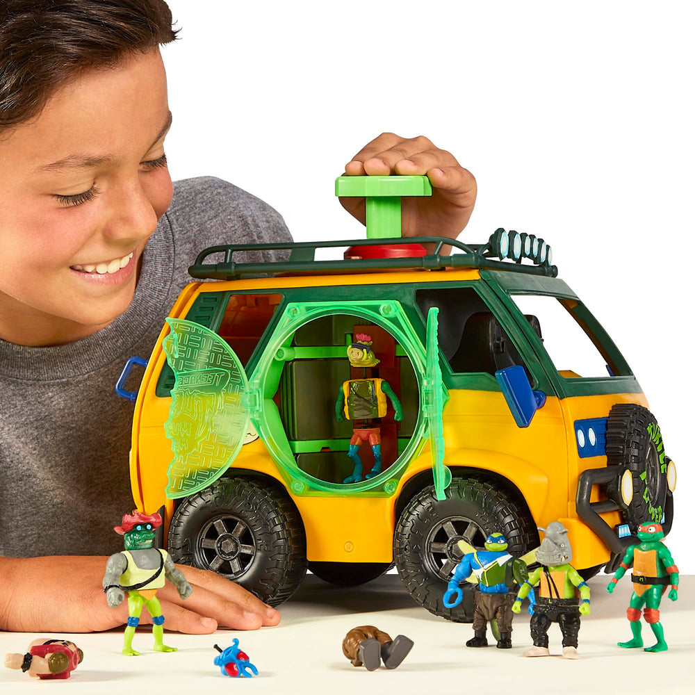 TMNT Mutation Station sections and layers enable mix-and-match mutant creation.