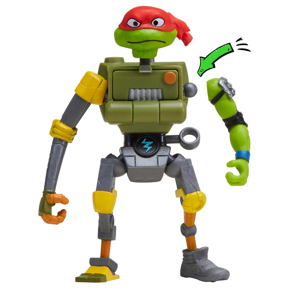 TMNT Mutations Metalhead weapons set provides ready-for-action gear.