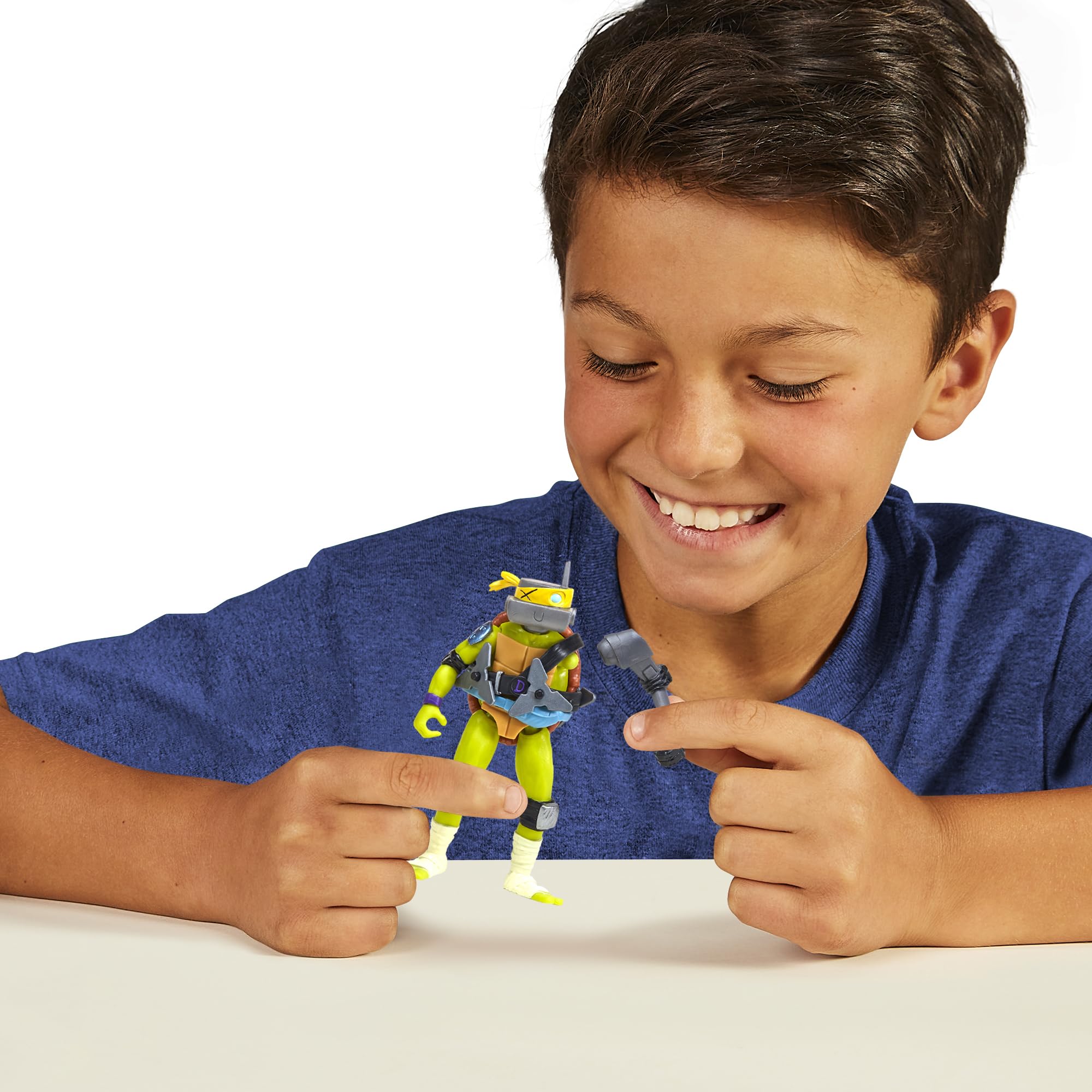 TMNT Mutations Donatello detailed sculpt matches TV series visuals