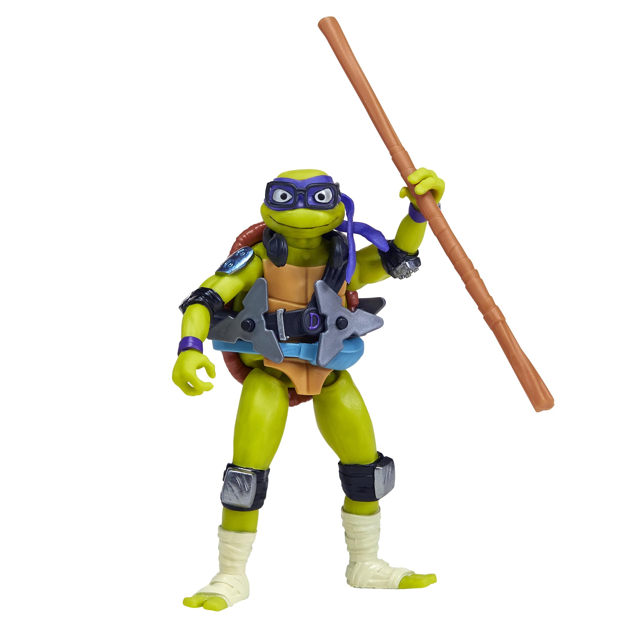 TMNT Mutations Donatello figure front view, authentic design for collectors
