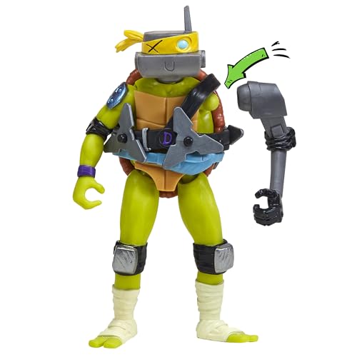 TMNT Mutations Donatello Metalhead head swap for dynamic battle poses