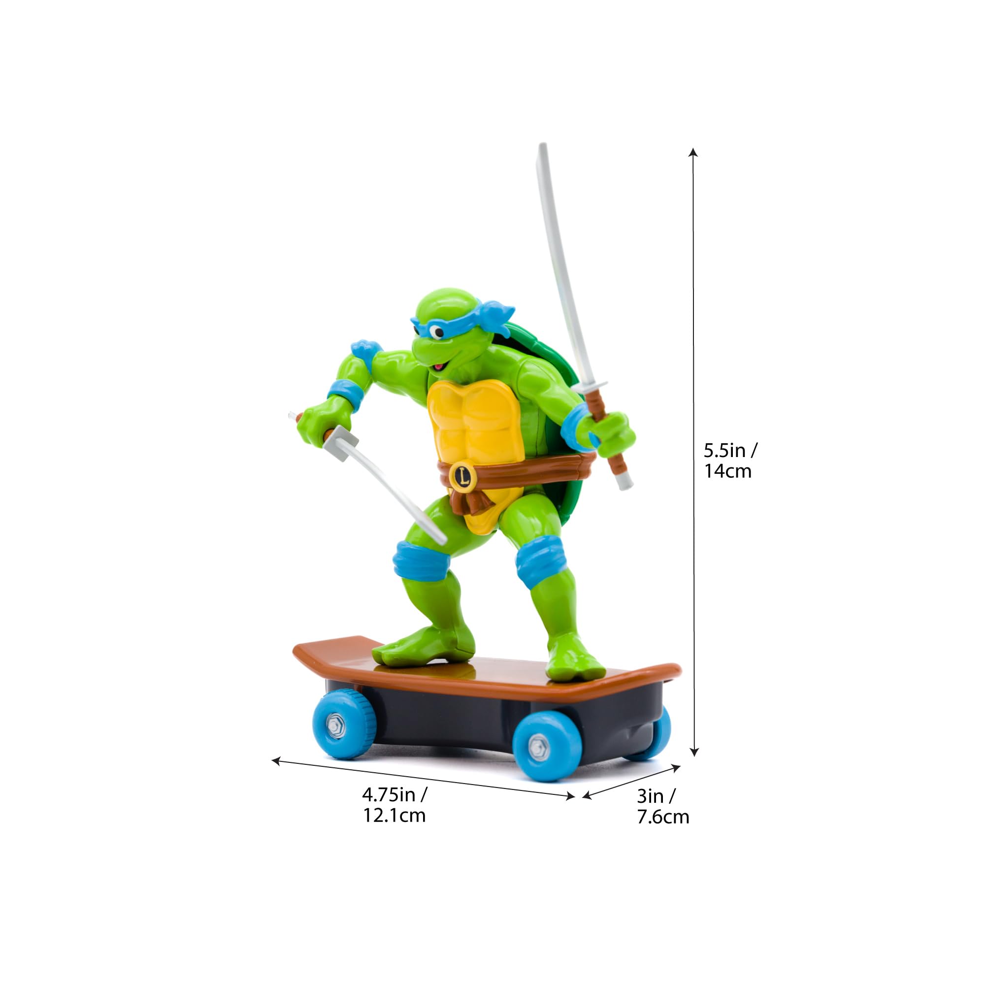 TMNT Raphael action-ready pose encourages imaginative battles with friends