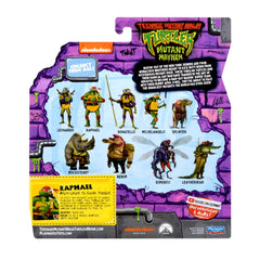 TMNT Raphael Mutant Mayhem 12-point articulation for poseability.