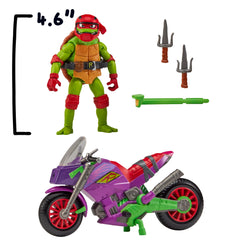 TMNT exclusive Raphael figure with red mask for display and action