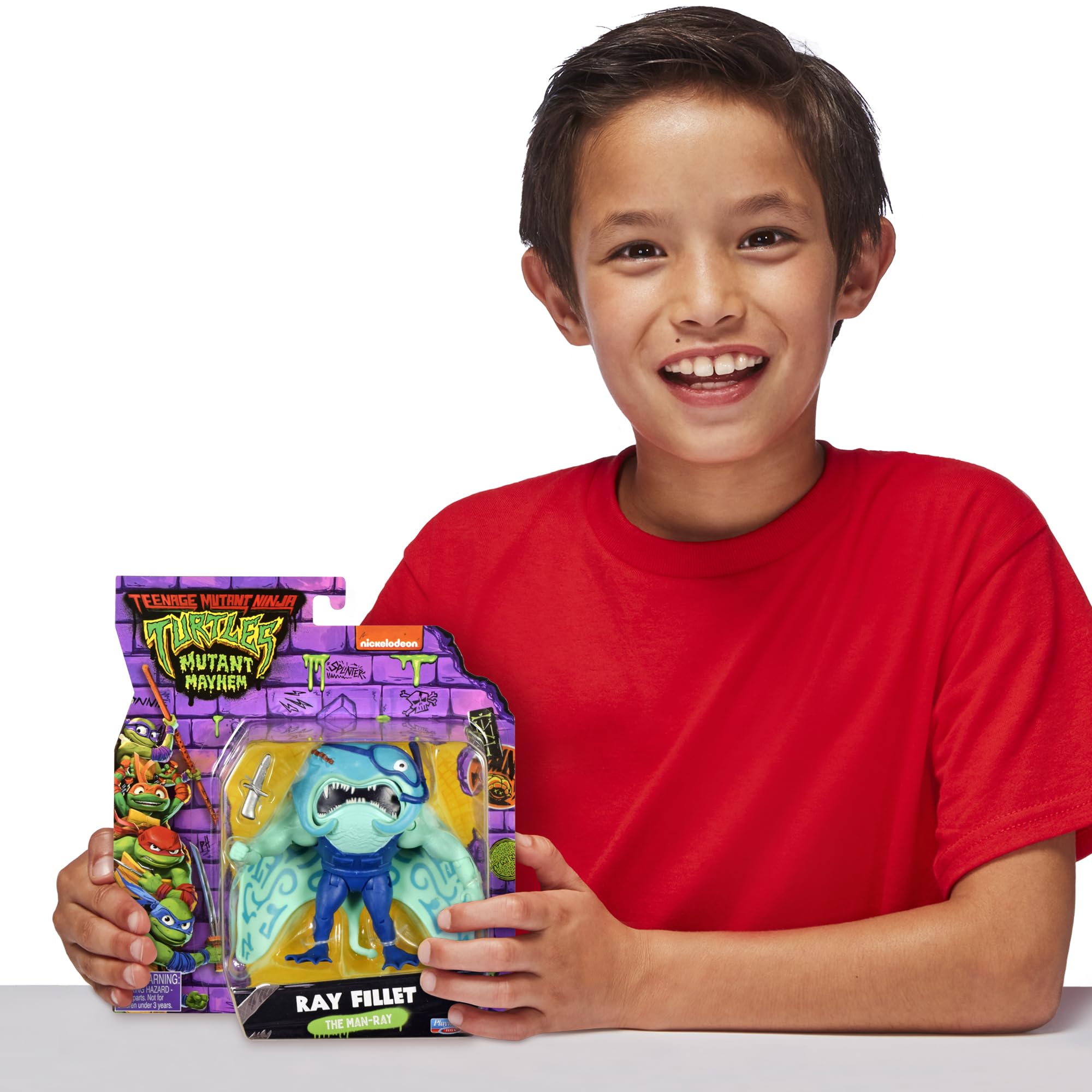 Ray Fillet helps tell TMNT Mutant Mayhem stories with friends