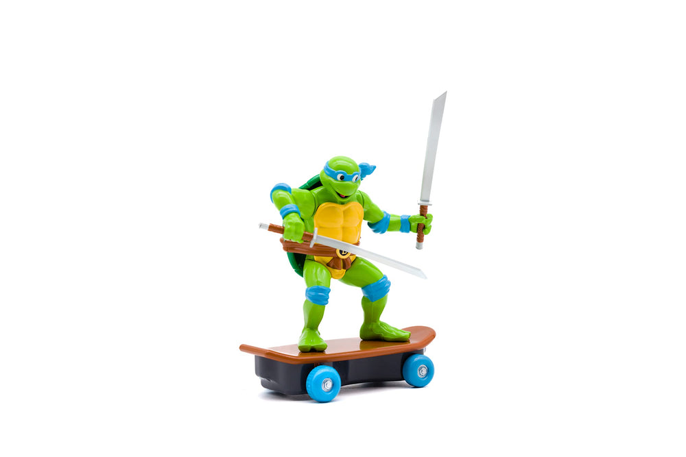 TMNT Sewer Shredders pack shows four characters for team-based storytelling