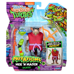 TMNT Splinter Mix 'N' Match figure in 4.5-inch form for versatile play and display.